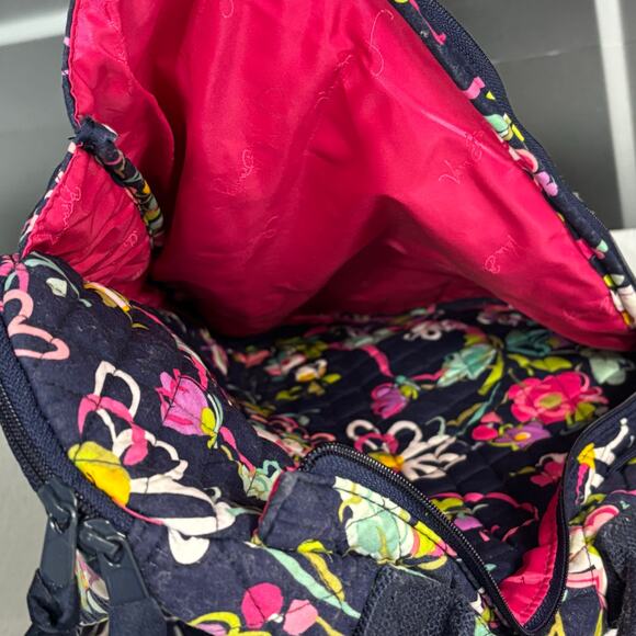 Vera Bradley Sling Tennis/Pickleball Backpack Ribbons Print - Picture 9 of 15